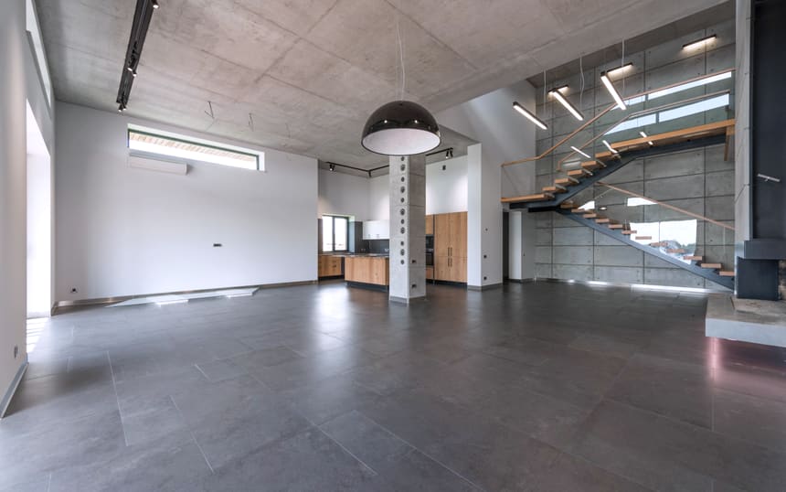 Leštený betón: ako sa oň starať, aby vydržal roky